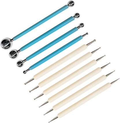 10-Piece Ball-End Dotting Tool Set